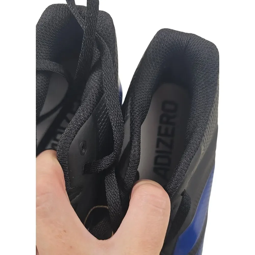 NWT adidas Adizero MD Football Cleats blue black sz 6 performance new